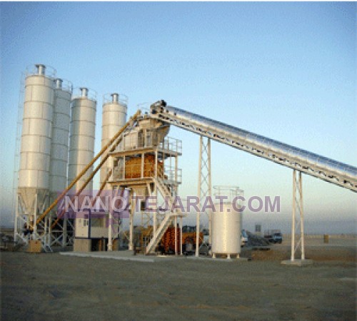  80m³h Dry Concrete Batching Plant 